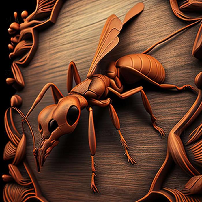 3D model Camponotus aegyptiacus (STL)